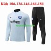 InterMilan Barn Tränings Sweatshirtställ Blå 2023/24
